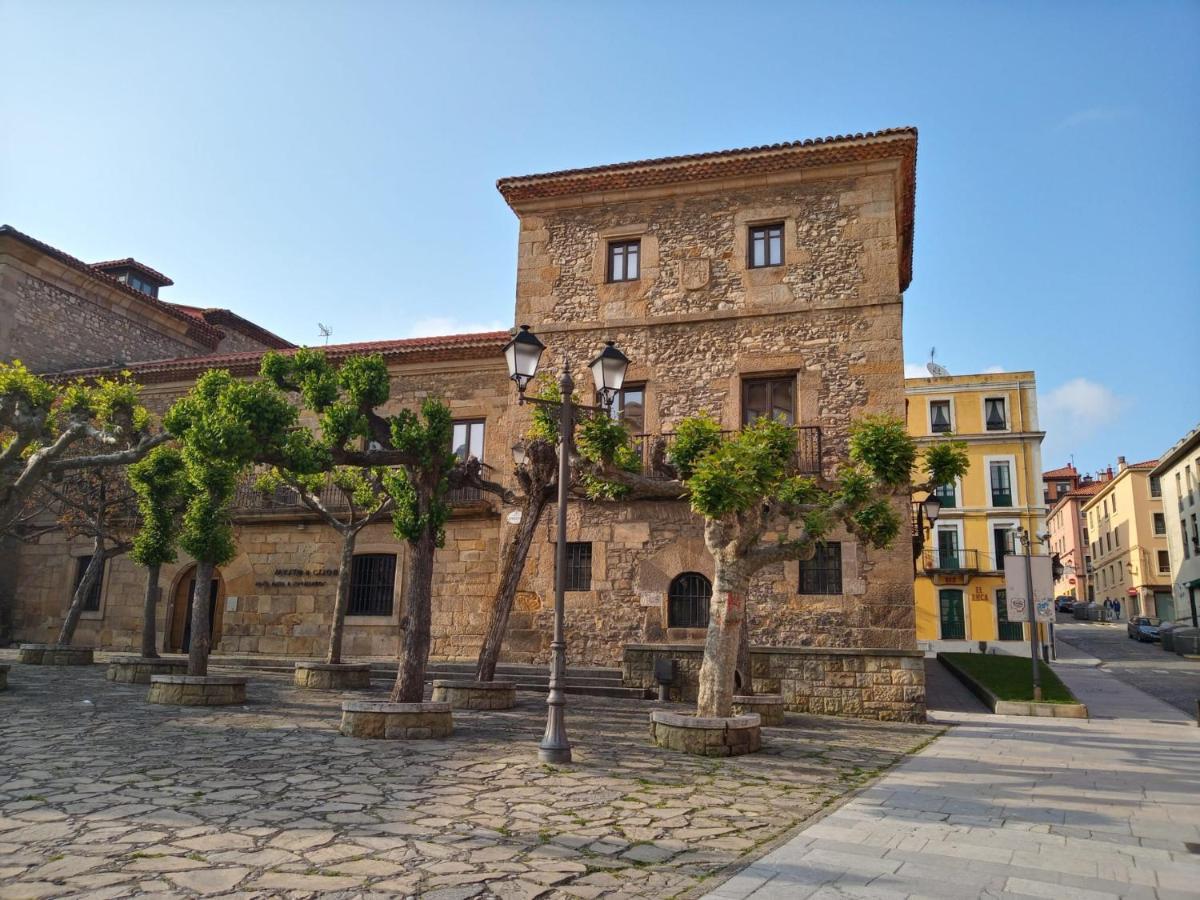 Les Casetes De San Lorenzo Gijon Bagian luar foto
